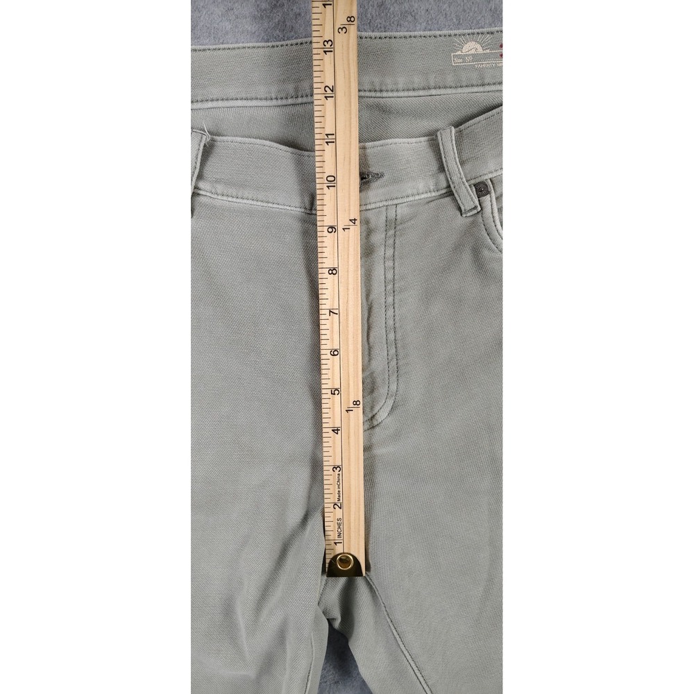 Faherty Stretch Terry 5 Pocket Pants Men's Size 35x33 MBC0020-FOL Faded Olive - Picture 11 of 16